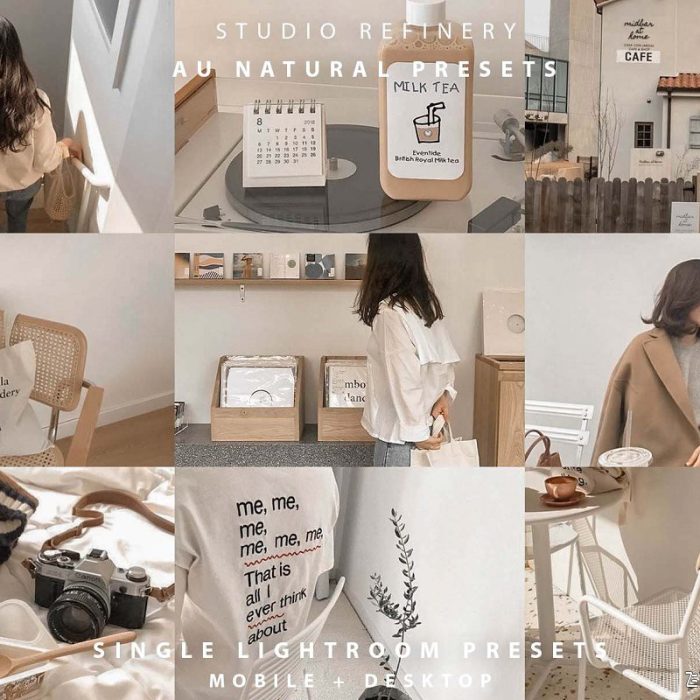 [人像LR预设]自然洁净人像街拍Lightroom预设 Natural Clean Lightroom Presets