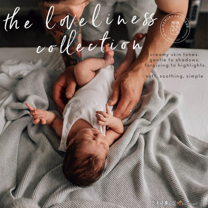 [新生儿童预设]明亮通透新生儿童家庭人像Lightroom预设 The Loveliness Collection