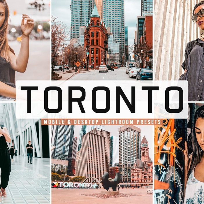 [人像LR预设]多伦多城市旅拍人像婚礼LR预设/手机LR预设Toronto Lightroom
