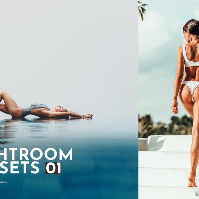 [人像LR预设]热带时尚健美模特人像写真LR预设+移动APP滤镜 Tropical Lightroom Presets Pack
