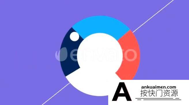 [logo模板]创意抽象图形Logo动画AE模板- Abstract Logo Reveal
