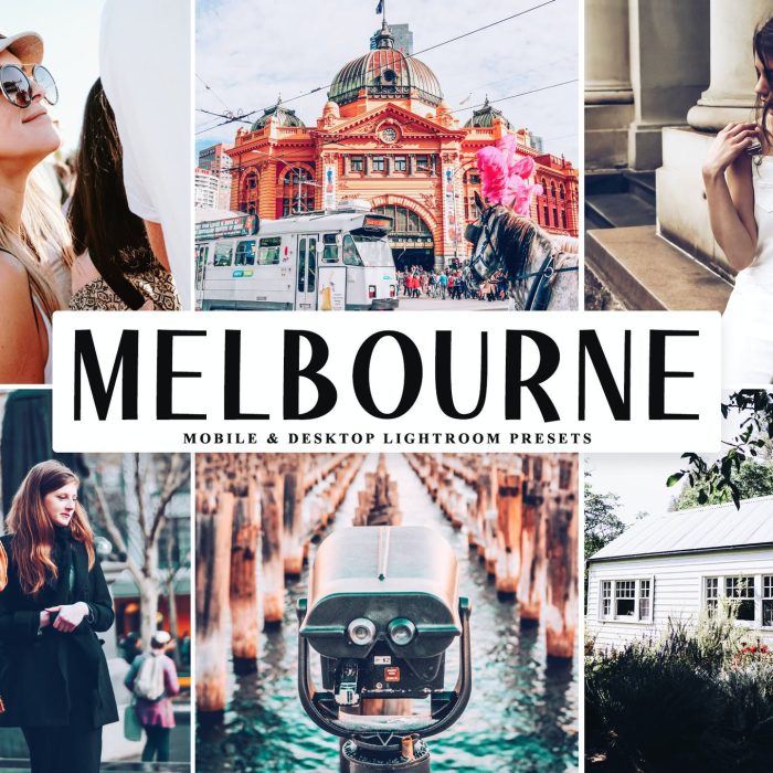 [旅拍LR预设]墨尔本旅拍人文风光后期调色LR预设 Melbourne Mobile & Desktop Lightroom Presets