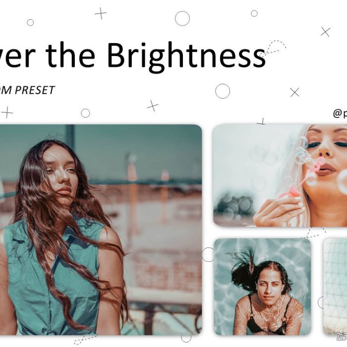 [人像LR预设]低保和旅拍人像电影胶片LR预设/移动APP预设 Lower Brightness – Lightroom Presets