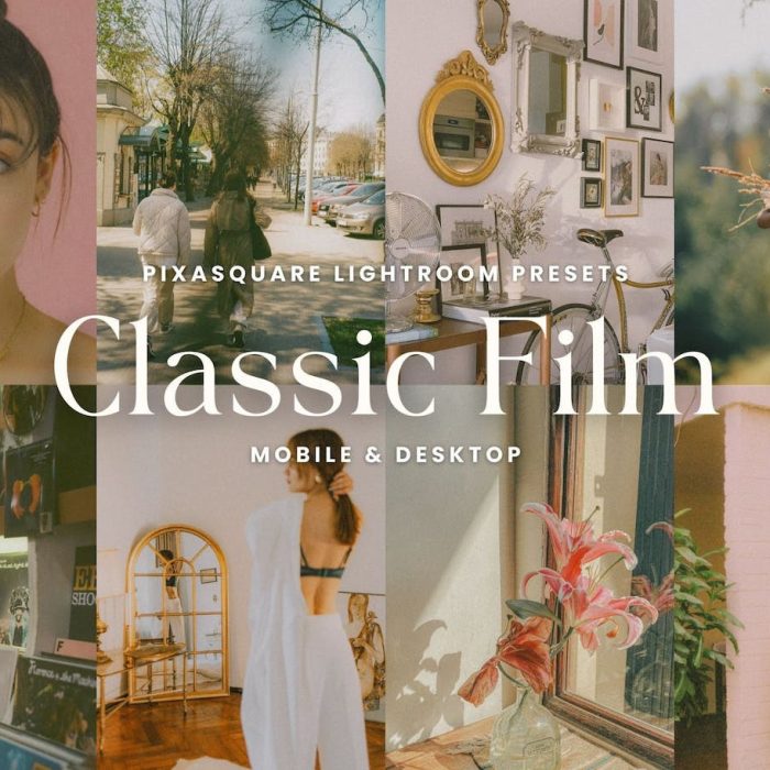 [胶片LR预设]经典电影胶片Lightroom预设 Classic Film Lightroom Presets