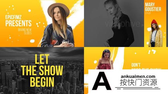 [开场片头]时尚宣传包装片头 AE模板-Fashion Event Broadcast