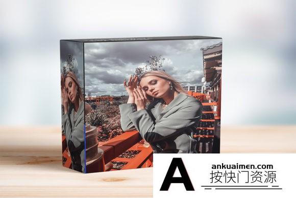 [手机版lr预设]黑暗和喜怒无常人像后期移动版LR预设 25 BEE COOL Lightroom Presets