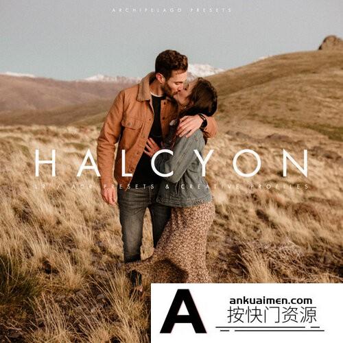 [胶片LR预设]部落群岛- 喜乐无常情绪化人像胶片LR预设与教程 Archipelago – Halcyon
