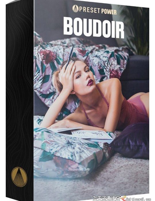 [人像LR预设]私房人像调色LR预设及LUT预设 Presetpower – Boudoir Presets  & Luts