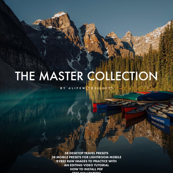 [风光LR预设]INS @LIFEWITHELLIOTT 大师系列LR预设 Life With Elliot – The Master Collection