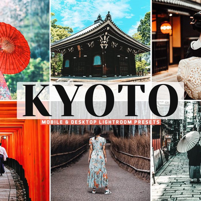 [旅拍LR预设]东京旅拍人文风光Lightroom预设/移动APP预设 Kyoto Lightroom Presets