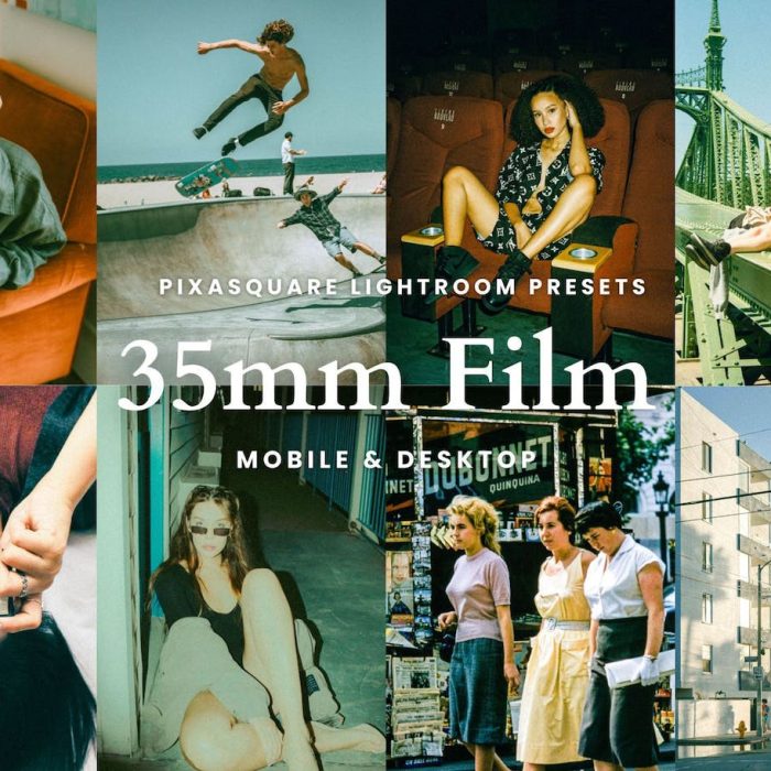 [胶片LR预设]35毫米电影胶卷Lightroom预设 35mm Film Lightroom Presets
