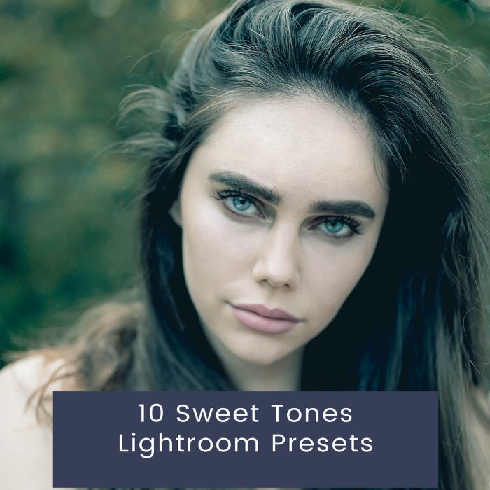 [胶片LR预设]10个复古胶片人像调色Lightroom预设10 Sweet Tones Lightroom Presets
