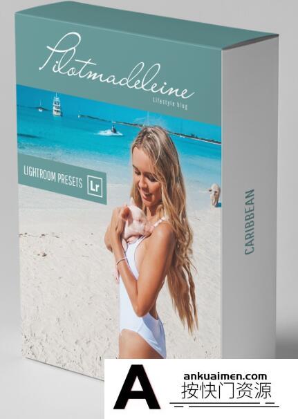 [手机版lr预设]摄影师Pilot Madeleine加勒比海手机版LR预设 Caribbean Mobile Presets