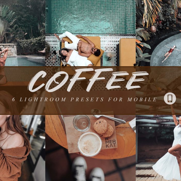 [人像LR预设]Insta咖啡电影色调人像LR预设+手机LR预设 Coffee Lightroom Presets