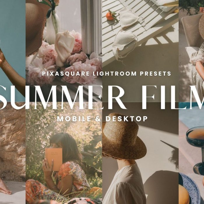 [胶片LR预设]夏季复古胶片模拟Lightroom预设 Summer Film Look Lightroom Presets