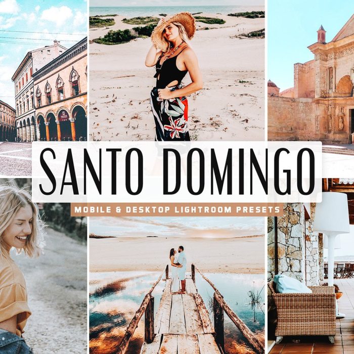[旅拍LR预设]圣多明各旅拍明亮通透胶片LR预设 Santo Domingo Lightroom Presets
