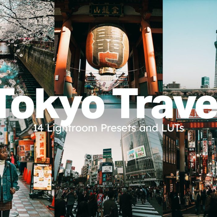 [AI智能lr预设]日本旅行摄影日系胶片AILightroom预设人工智能视频调色LUT预设