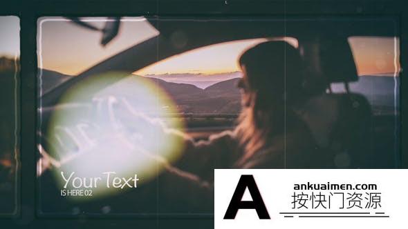 [相册AE模板]复古回忆照片相册片头AE模板- Retro Memory Slideshow