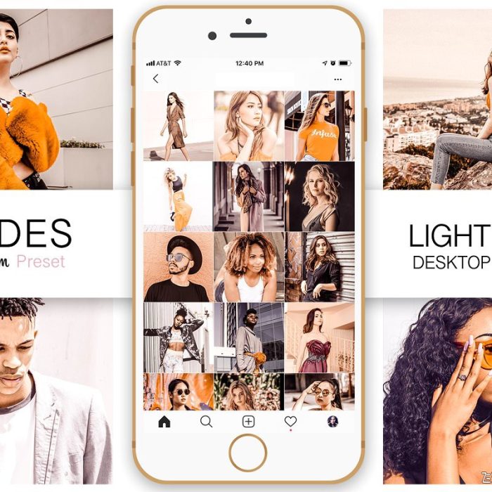 [人像LR预设]INS风裸色时尚人像LR预设/手机LR预设Nudes-Instagram Lightroom Preset