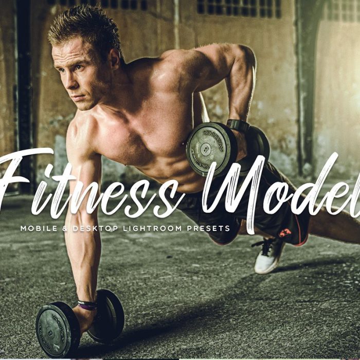 [人像LR预设]健身运动细节增强Lightroom预设+手机版lr预设Fitness Model Lightroom