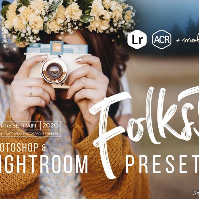 [人像LR预设]自然乡村柔和色调人像婚礼LR预设/APP调色滤镜 Folksy Lightroom Presets