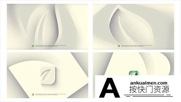 [Premiere模板]PR模板-3D标志动画生态环境企业宣传视频剪辑片头 Ecological Logo
