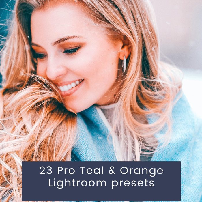 [人像LR预设]INS青橙色调后期调色Lightroom预设 Teal & Orange Lightroom presets