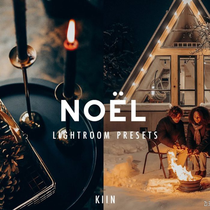 [人像LR预设]冬季假期电影人像后期调色Lightroom预设 NOEL LIGHTROOM PRESETS