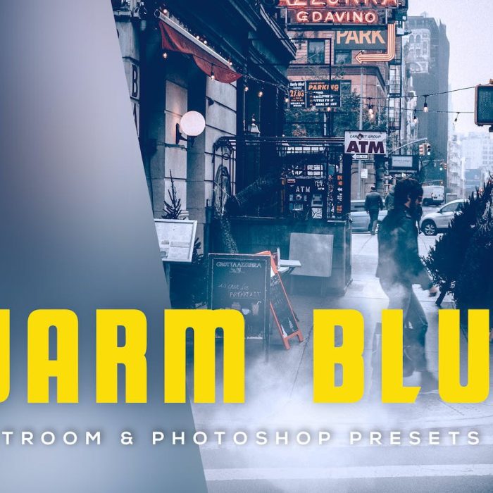 [人像LR预设]蓝调街拍情绪电影人像Lightroom预设 Warm Blue Lightroom Presets
