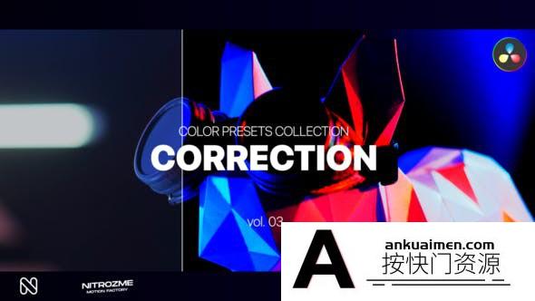 电影宣传片视频色彩校正LUT预设Correction LUT Collection Vol. 03