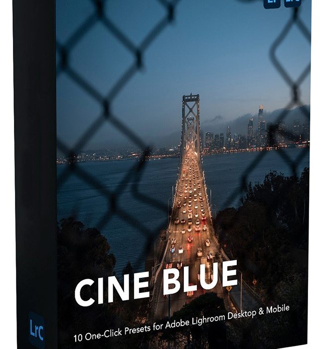 [风光LR预设]城市建筑街道电影蓝调Lightroom预设 Urbexmode -CINE BLUE PACK
