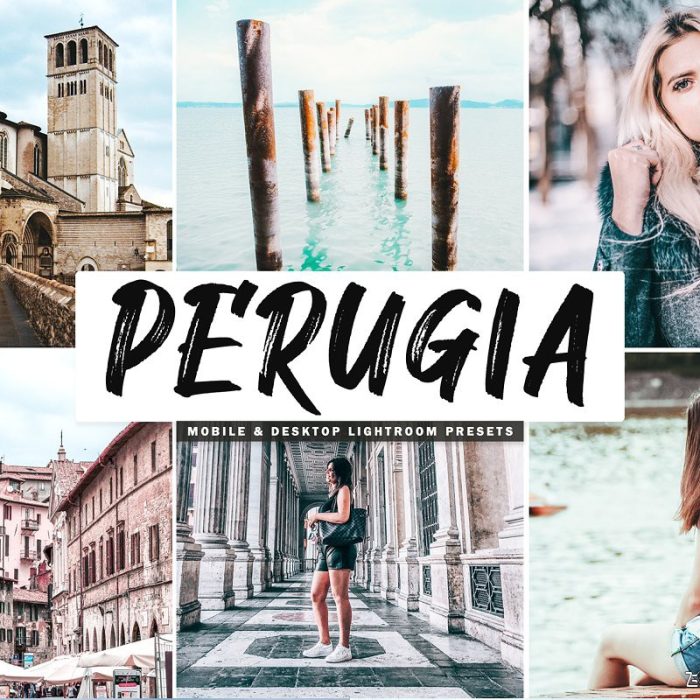 [旅拍LR预设]佩鲁贾(Perugia)复古旅拍LR预设/APP预设 Perugia Lightroom Presets