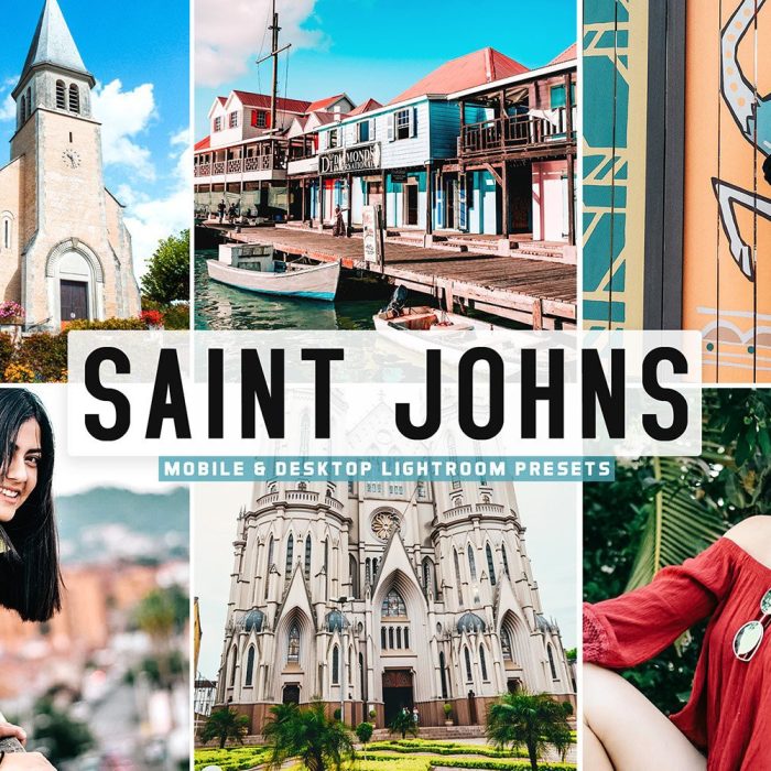 [旅拍LR预设]圣约翰旅拍人像轻胶片LR预设/APP预设 Saint Johns Lightroom Presets