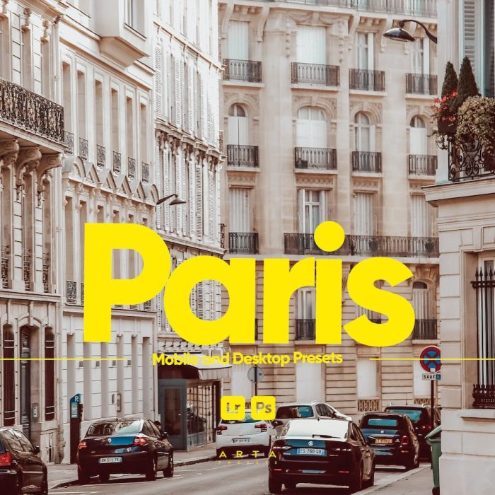 [风光LR预设]ARTA Presets-巴黎城市风光后期调色Lightroom预设 Paris Presets