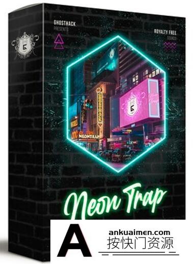 [音效素材]音效素材- 590+Trap嘻哈节拍终极音效素材 Neon Trap & Hip-Hop Kits