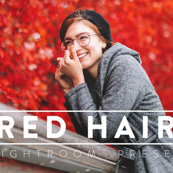 [人像LR预设]时尚人像通透暖色调LR预设/移动APP预设 REDHEAD Lightroom Preset