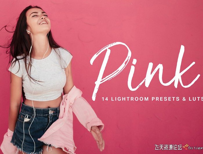 高雅粉色电影视频调色LUTs预设合集 支持AE/PR/PS/达芬奇/SG