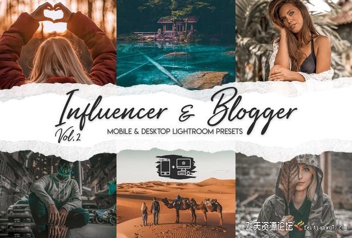 [人像LR预设]INS网红博客旅拍人像电影色调LR预设 Influencer & Blogger Vol. 2
