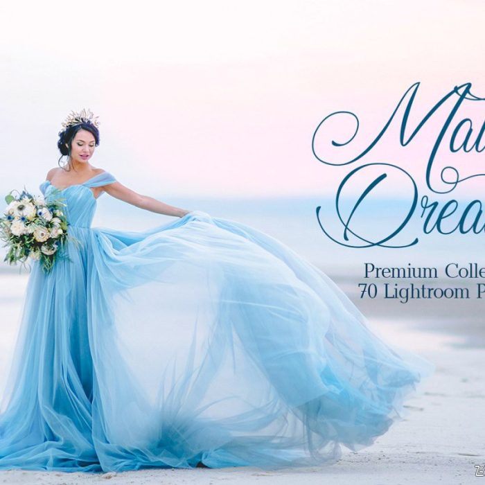 [婚礼LR预设]梦幻磨砂哑光婚礼人像LR预设/手机LR预设 Matte Lightroom Presets