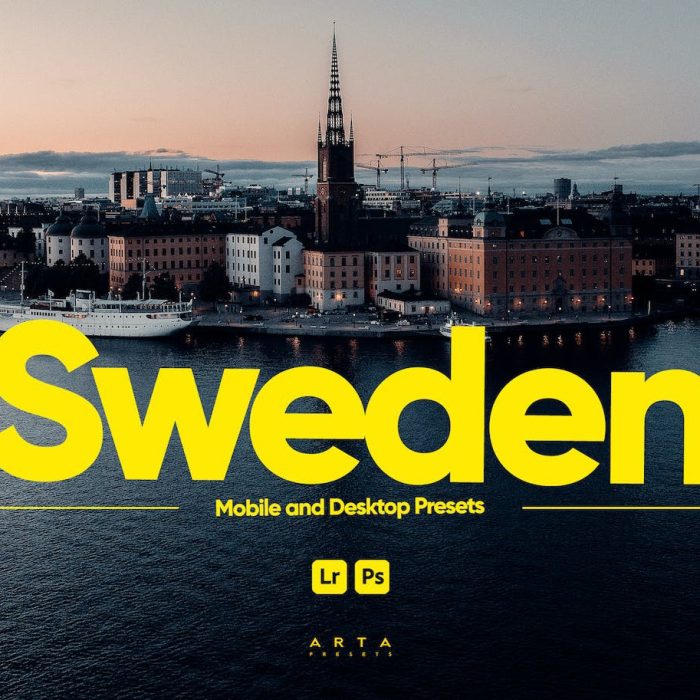 [风光LR预设]ARTA Presets-瑞典城市风光调色Lightroom预设 Sweden Presets