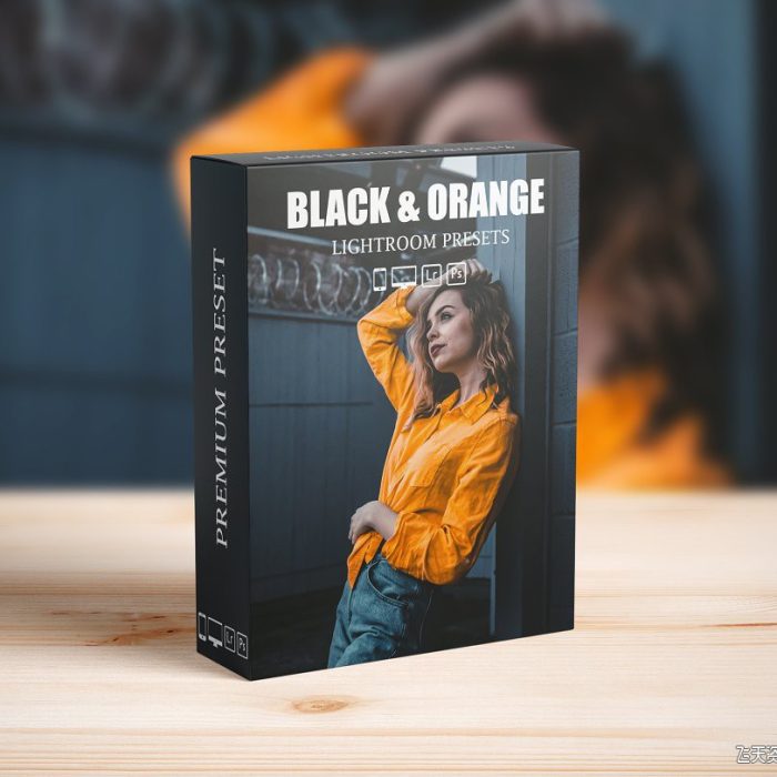 [人像LR预设]橙色和青色情绪电影人像Lightroom预设APP预设 Orange and Teal Lightroom Presets
