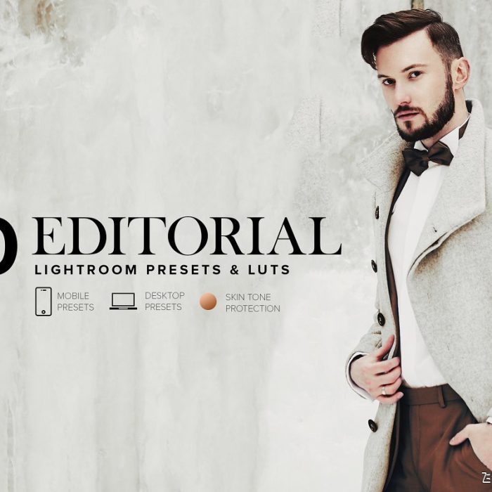[胶片LR预设]焦糖电影胶片LR预设+视频剪辑LUT预设Editorial Lightroom Presets+LUTs
