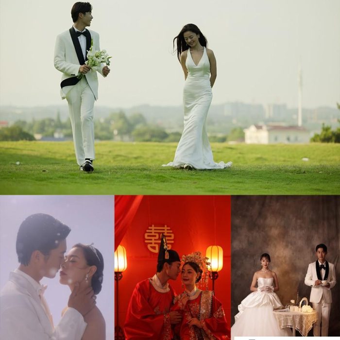 [婚纱情侣RAW原图]8组110张婚纱相机源格式练习图 CR2 CR3 NEF RAW原图