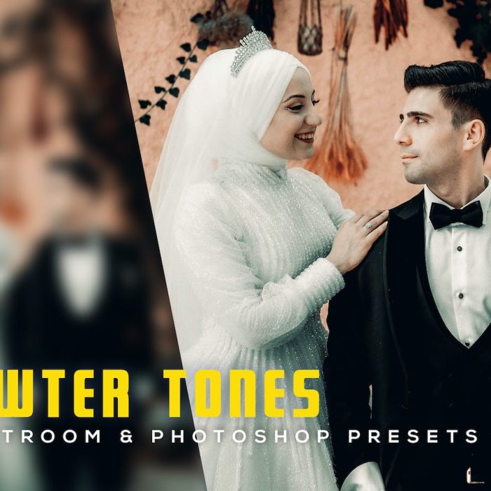 [婚礼LR预设]电影婚礼跟拍人像Lightroom预设 Pewter tones Lightroom Presets