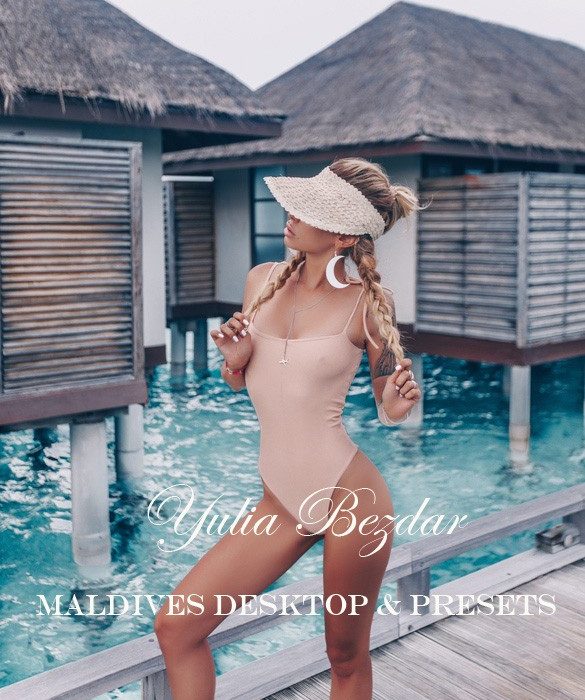 [手机版lr预设]Yulia Bezdar马尔代夫旅行摄影手机版LR预设 Maldives Mobile Presets