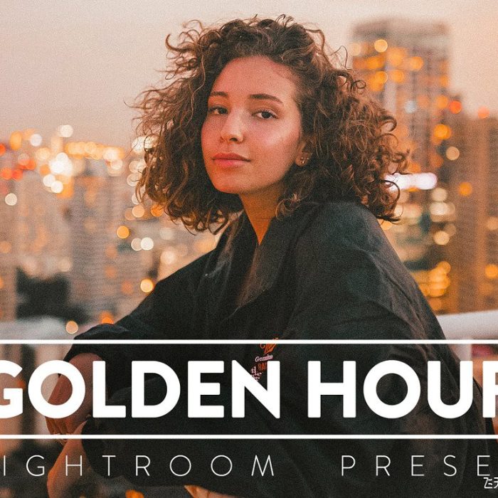 [人像LR预设]日落日出黄金时段人像LR预设/移动APP滤镜 GOLDEN HOUR Lightroom Preset