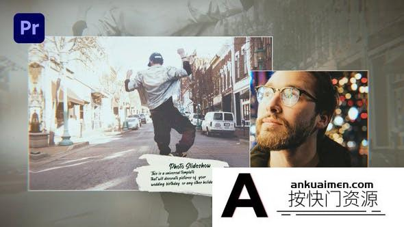 [Premiere预设]PR预设-照片相册开场PR预设 Photo Slideshow