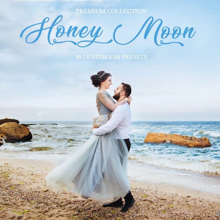 [婚礼LR预设]旅拍婚礼色彩增强胶片LR预设/手机预设Honey Moon Lightroom Presets