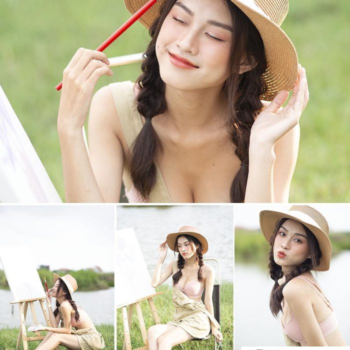 [私房写真RAW原图]11张户外美女写人像生写真摄影后期修图练习RAW原图素材