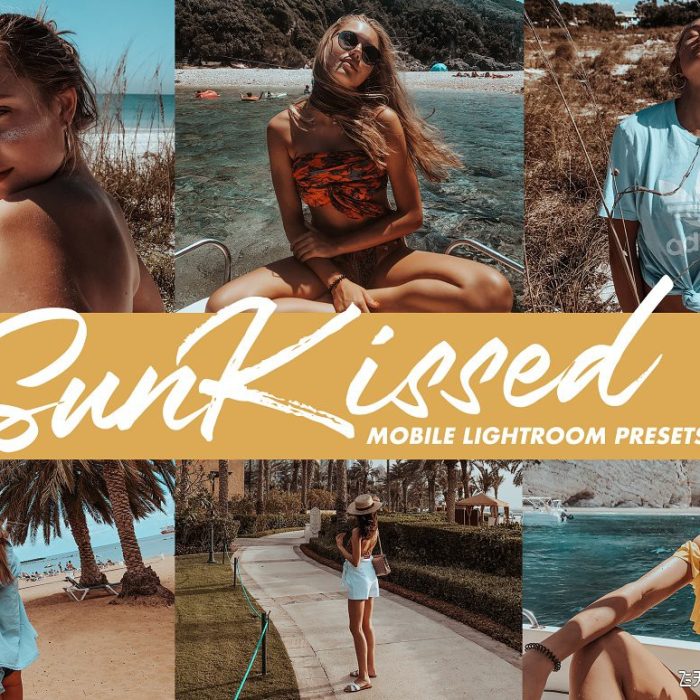 [人像LR预设]INS风日光浴网红手机版+电脑版LR预设 Lightroom Preset SunKissed